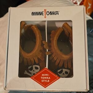 Minnetonka Brown Kids Shoes